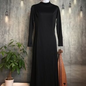 BOGO True Vintage 7 Madison Ltd Maxi Black Dress
